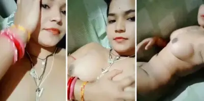 Horny Bhabhi Spreading her Pussy Closeup HD Video
