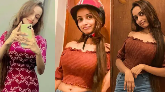 Desi Skinny GF Giving a Blowjob Riding Viral Video